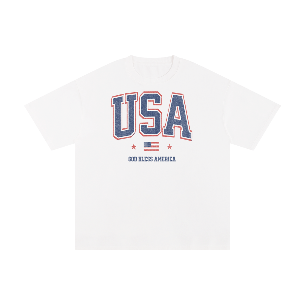USA Tee White