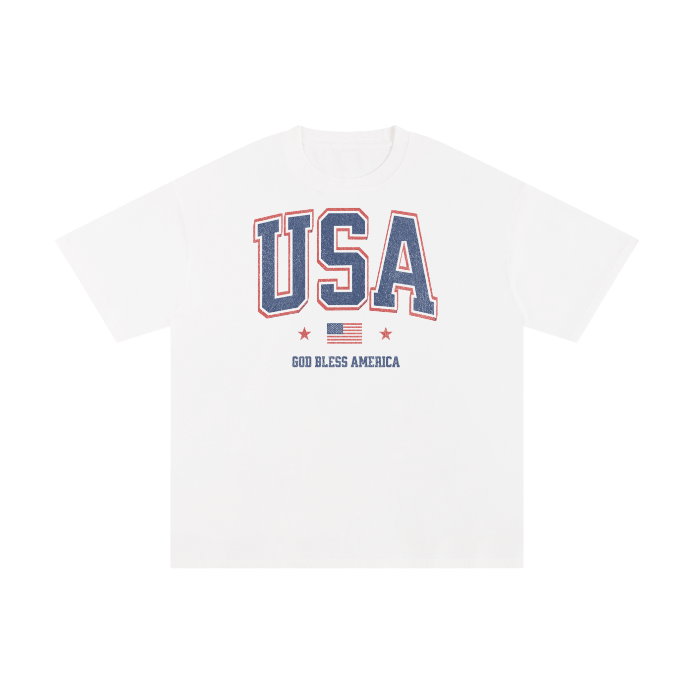 USA Tee White