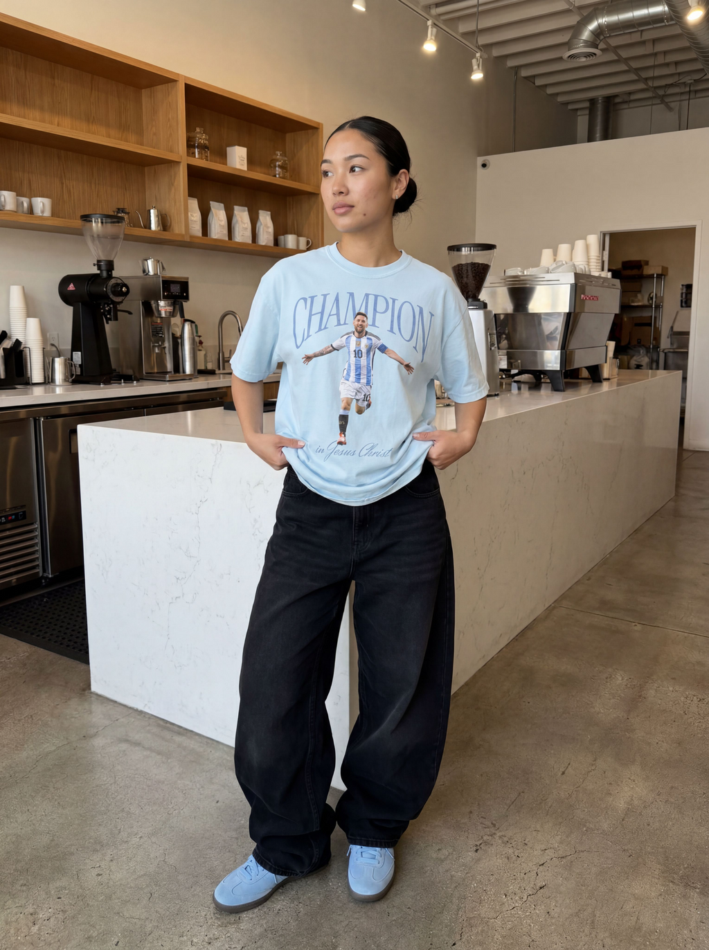 Champion in Christ 10 Tee