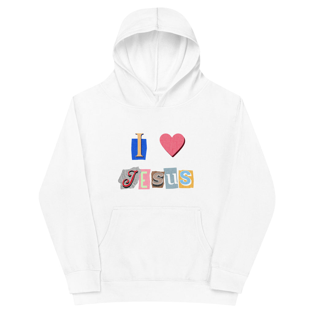 Kids "I Love Jesus" Hoodie