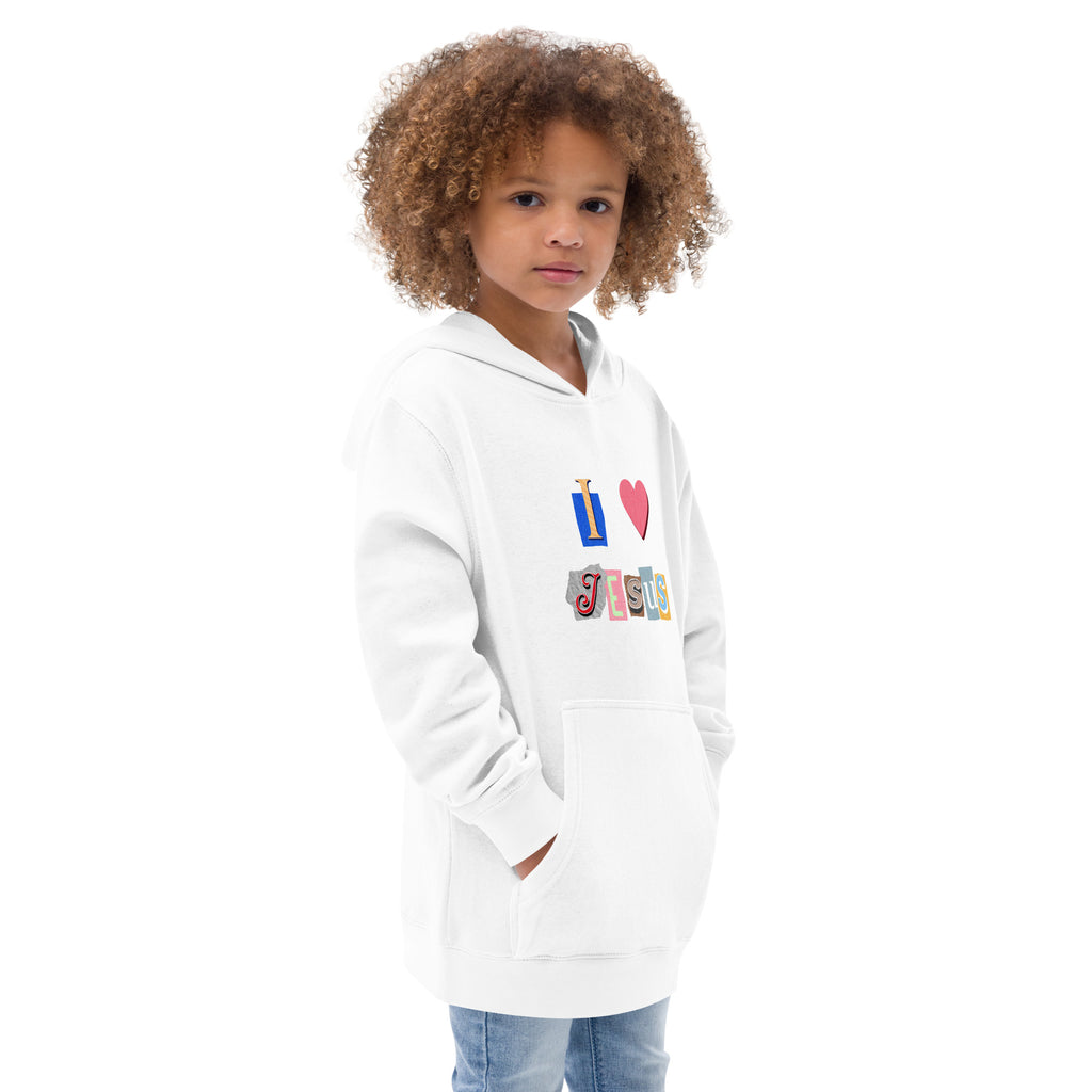 Kids "I Love Jesus" Hoodie