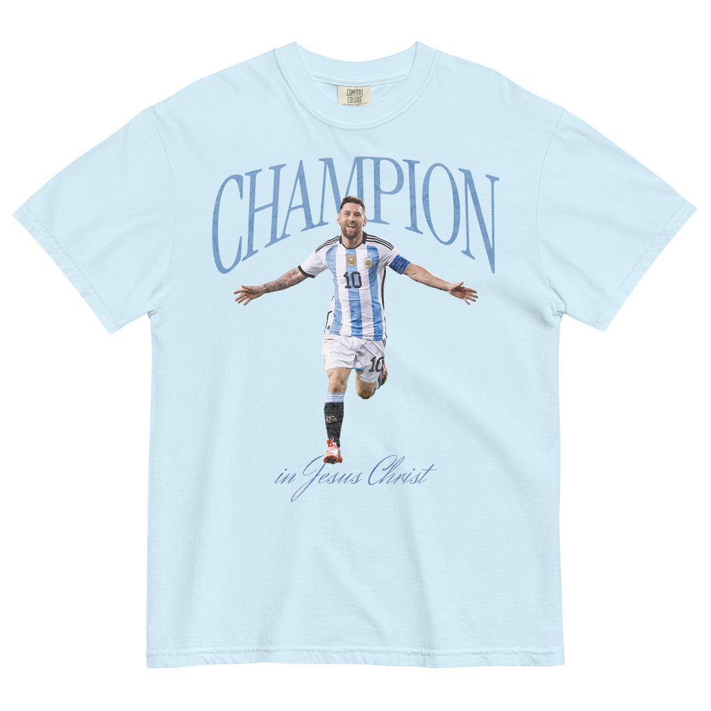 Champion in Christ 10 Tee