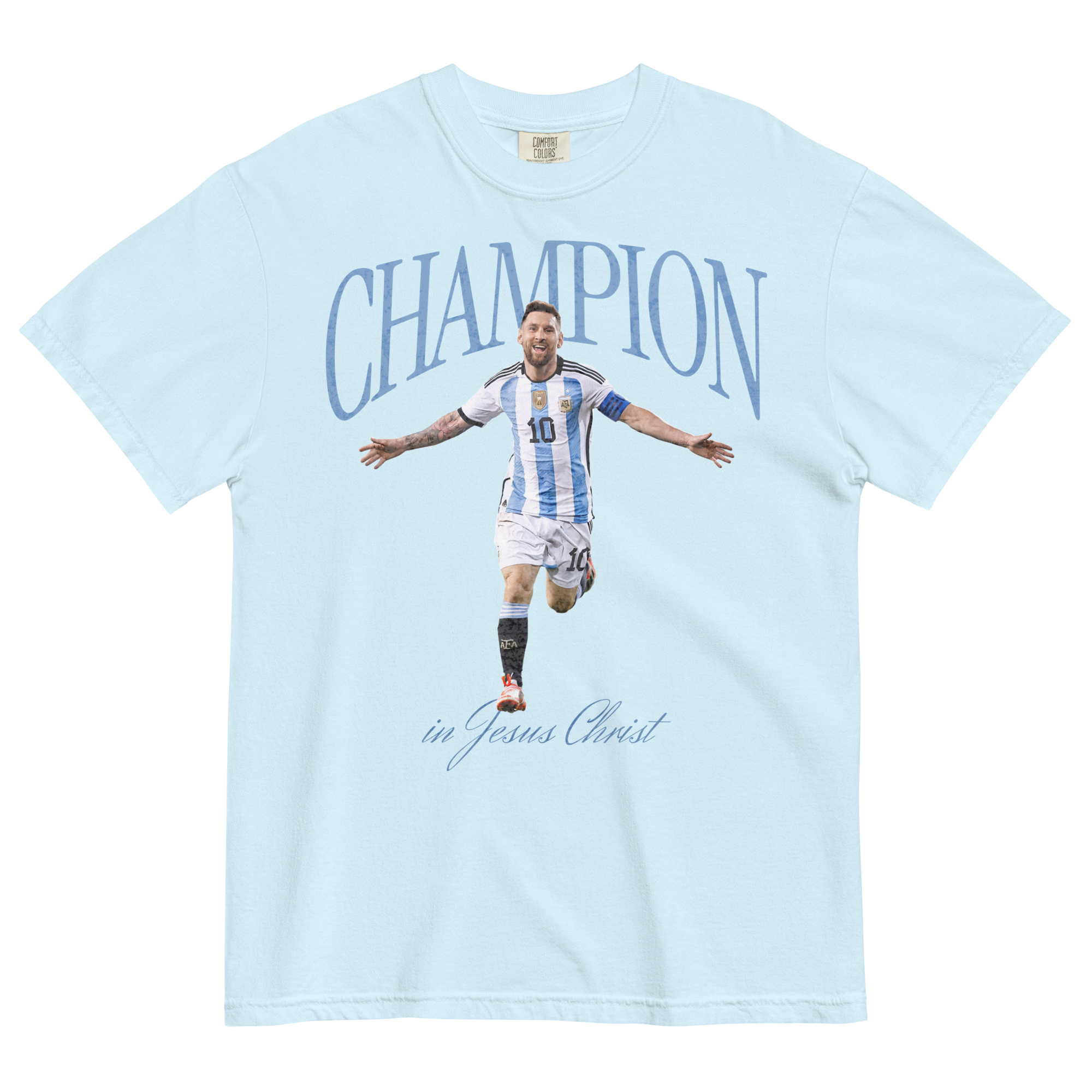 Champion in Christ 10 Tee