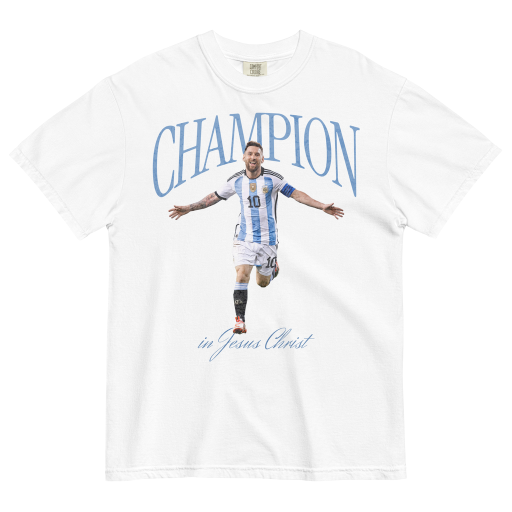 Champion in Christ 10 Tee