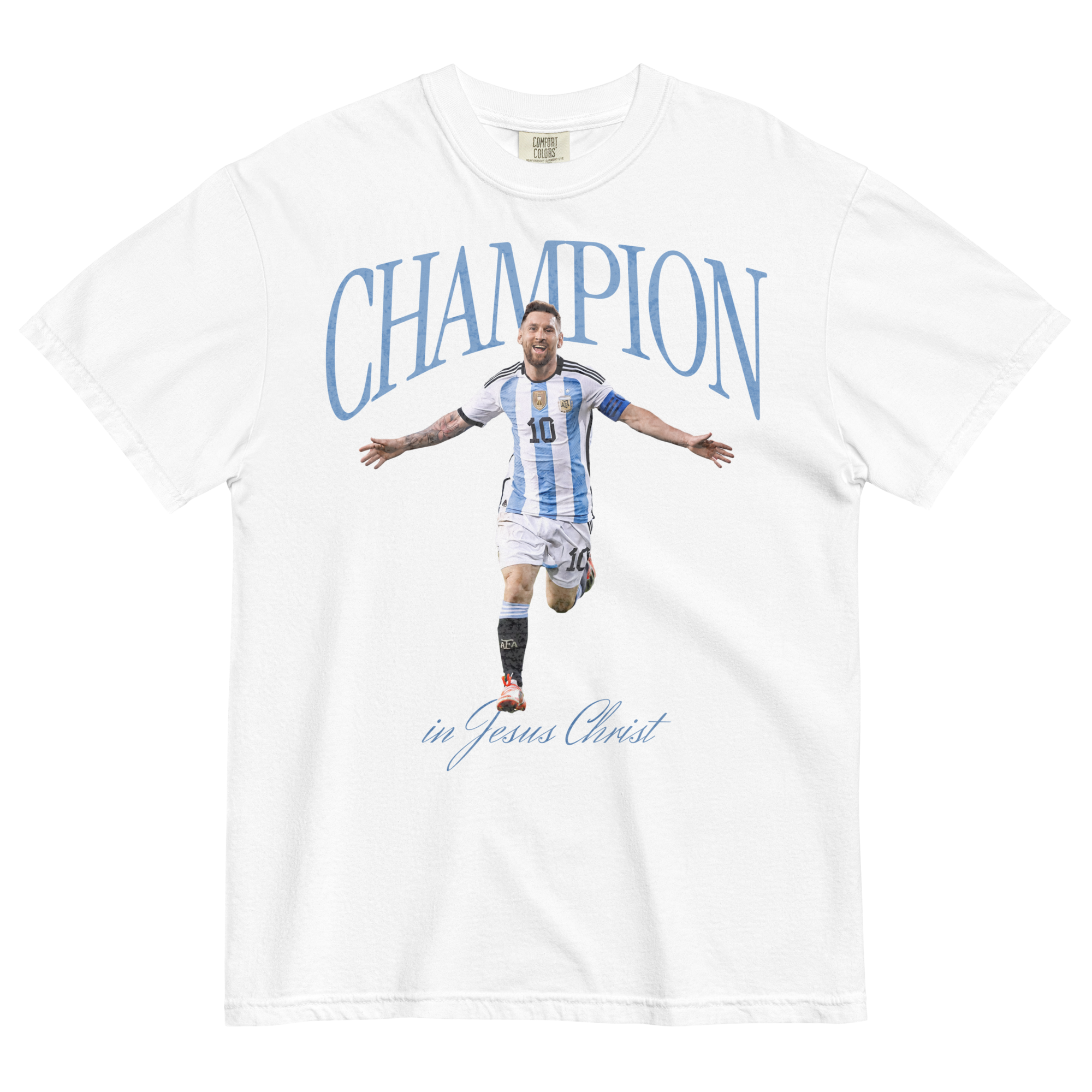 Champion in Christ 10 Tee